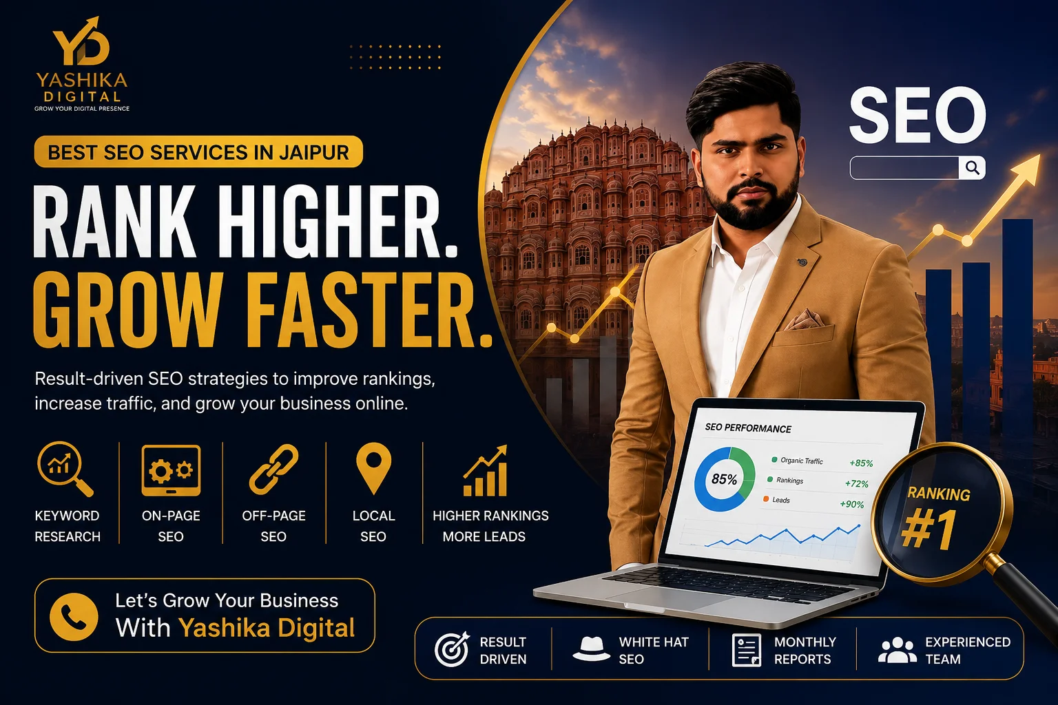 Best SEO Services in Jaipur | Yashika Digital SEO Agency